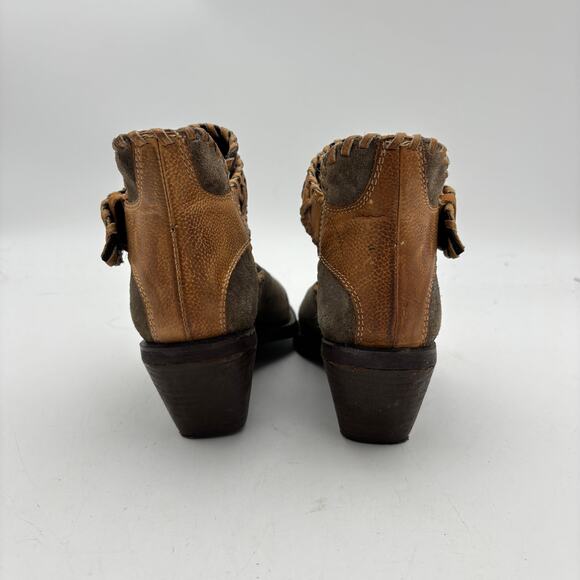 Jeffrey Campbell Walk The Line Ankle Boots Women's 36/6 Free People Indie Boho - Picture 4 of 12